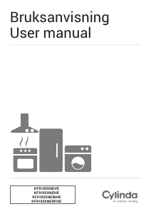 Manual Cylinda KF 9185XNEBIHE Fridge-Freezer