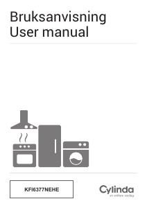 Manual Cylinda KFI 6377NEHE Fridge-Freezer