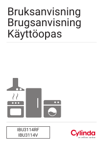 Brugsanvisning Cylinda IBU 3114RF Ovn