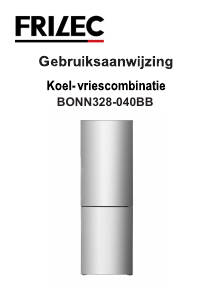 Bedienungsanleitung Frilec BONN328-040BB Kühl-gefrierkombination