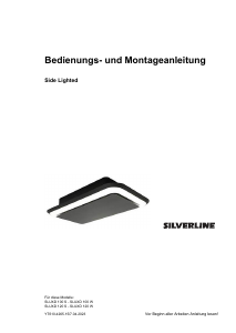 Bedienungsanleitung Silverline SLUXD 100 S Side Lighted Dunstabzugshaube