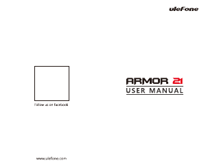 説明書 Ulefone Armor 21 携帯電話