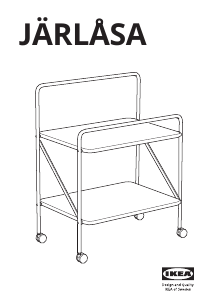 Руководство IKEA JARLASA Придиванный столик