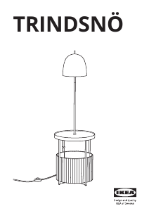 Manual de uso IKEA TRINDSNO Lámpara