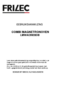 Handleiding Frilec LMWAC9928DB Magnetron