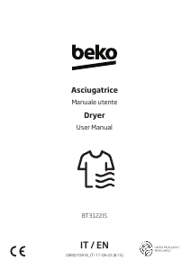 Manual BEKO BT3122IS Dryer