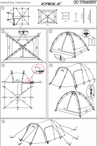 Manual Trimm Eagle Tent