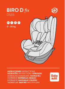 Руководство Babyauto DS35 BIRO D Fix Автомобильное кресло