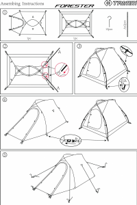 Manual Trimm Forester Tent