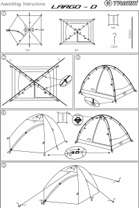Manual Trimm Largo - D Tent