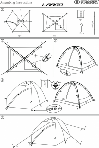 Manual Trimm Largo Tent