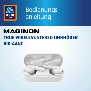 Bedienungsanleitung Maginon BIK-4ANC Kopfhörer
