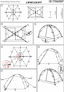 Manuale Trimm Oregon Tenda