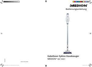 Bedienungsanleitung Medion MD 10431 Staubsauger