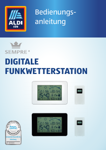 Bedienungsanleitung Sempre WS97887-2 Wetterstation