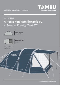 Bedienungsanleitung Tambu Suti TC Zelt