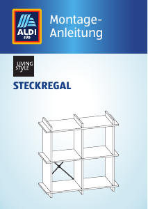 Bedienungsanleitung Living Style PO20030196 Bücherregal