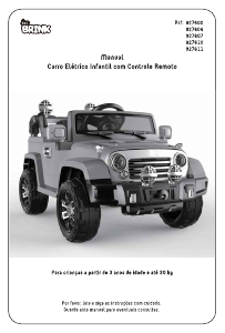 Manual Bel Brink 927600 Carro infantil