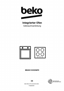 Bedienungsanleitung BEKO BBUM12320XMPE Backofen
