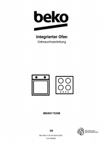 Bedienungsanleitung BEKO BBUM17320B Backofen