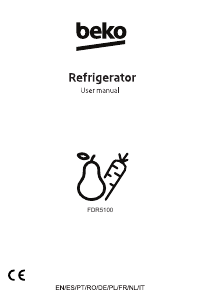 Manuale BEKO FDR5100 Frigorifero-congelatore