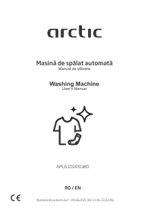 Manual Arctic APL61014XLW0 Washing Machine