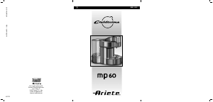 Mode d’emploi Ariete 1343 Cialdissima MP60 Cafetière