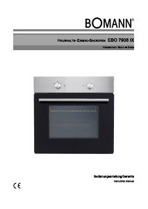 Manual Bomann EBO 7908 IX Oven