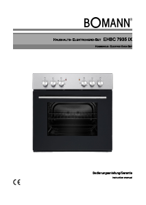 Bedienungsanleitung Bomann EHBC 7935 IX Backofen