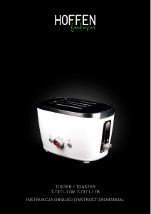Manual Hoffen T-7371-17B Toaster
