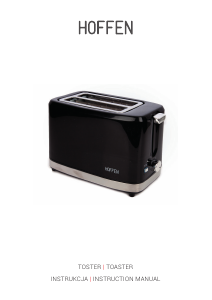 Instrukcja Hoffen T-8060-18G Toster