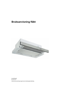 Bruksanvisning Silverline SL1151 CV Köksfläkt