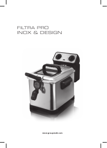 Manual Tefal FR4067 Filtra Pro Fritadeira