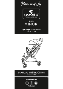 Manual Lorelli Minori Stroller