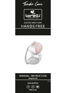 Manual Lorelli Hands Free Pompă de sân