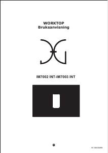 Bruksanvisning JG Nordic IM7002 INT Köksfläkt