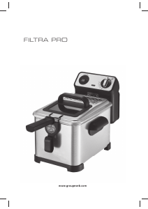 Manual Tefal FR5111 Filtra Pro Fritadeira