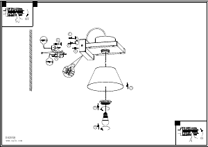 Bruksanvisning Eglo 43958 Lampa