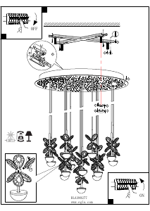 説明書 Eglo 390277 ランプ