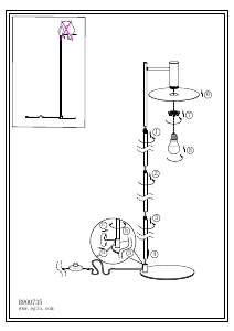 説明書 Eglo 900735 ランプ