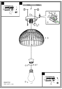 Bruksanvisning Eglo 900792 Lampa