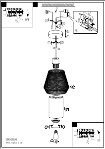 Bruksanvisning Eglo 900896 Lampa