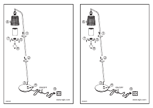 Bruksanvisning Eglo 900905 Lampa