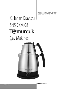 Kullanım kılavuzu Sunny SN5 CKM 08 Çay makinesi