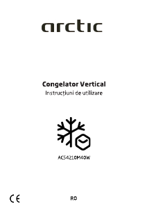 Manual Arctic AC54210M40W Congelator