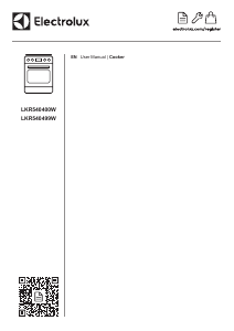 Handleiding Electrolux LKR540400W Fornuis