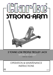 Handleiding Clarke CTJ 2LP Krik