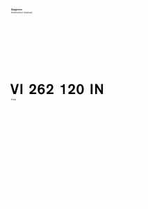 Manual Gaggenau VI262120IN Hob