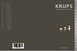 Instrukcja Krups EA89W410 Evidence by Wilmotte Ekspres do kawy