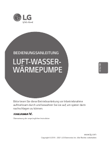 Bedienungsanleitung LG HM093MR Wärmepumpe